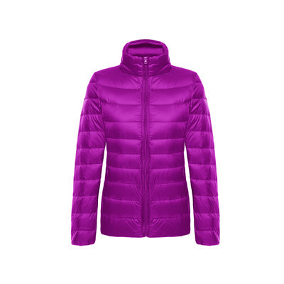 Duck Down Women Long Sleeve Coat