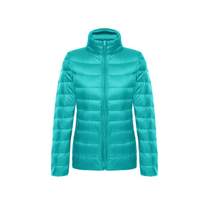 Duck Down Women Long Sleeve Coat