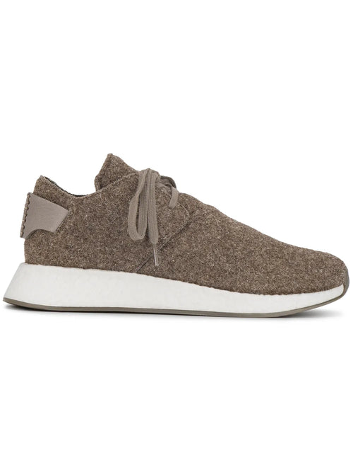 adidas X Wings + Horns Nmd C2 Chukka Sneakers — Brown — Size US M 7 - US W 8.5 — Front View