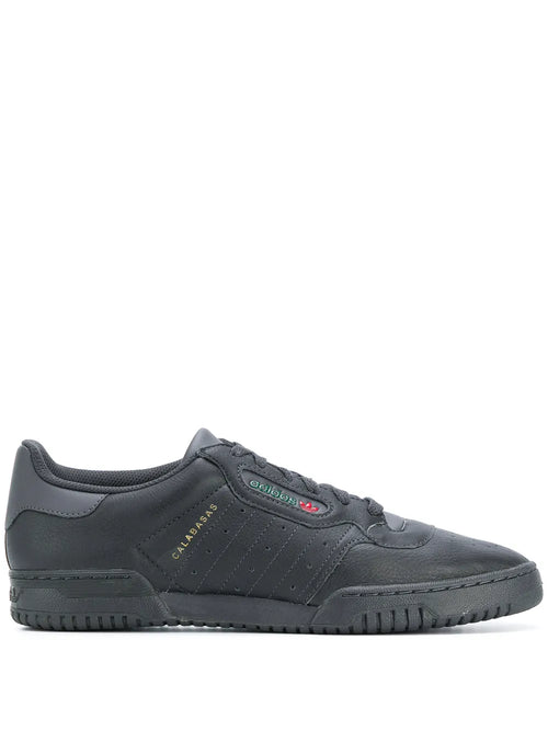 adidas Yeezy Powerphase Core Black Sneakers — Black — Size US M 3.5 - US W 5 — Front View