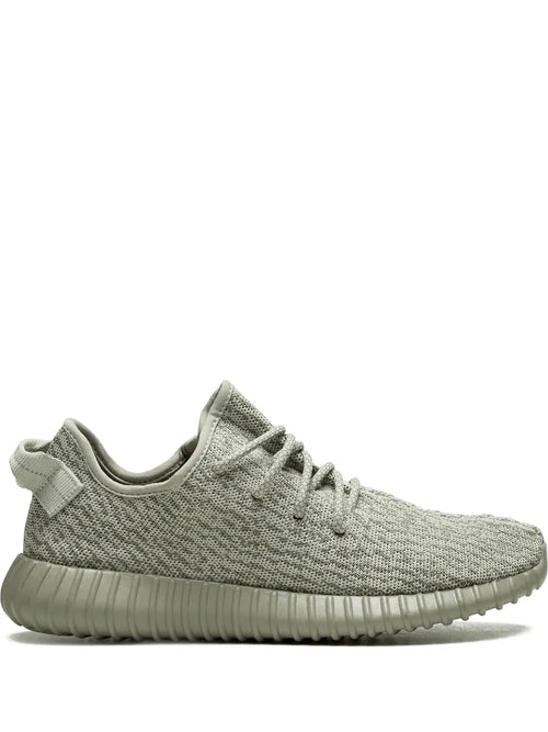 adidas Yeezy Boost 350 Moonrock Sneakers — Grey — Size US M 9 - US W 10.5 — Front View