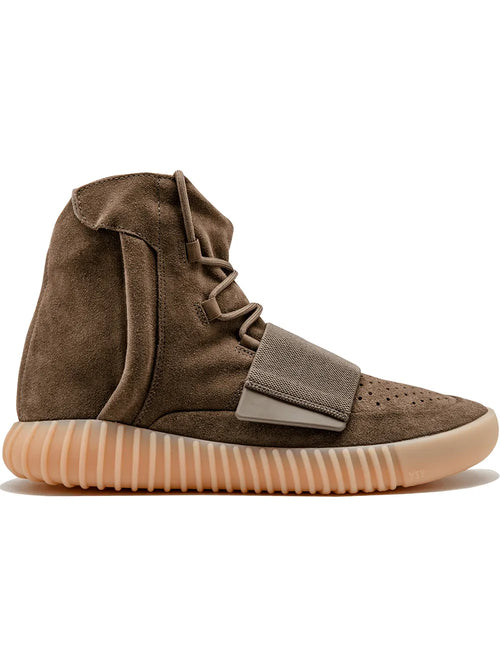 adidas Yeezy Boost 750 Chocolate Sneakers — Brown — Size US M 8.5 - US W 10 — Front View