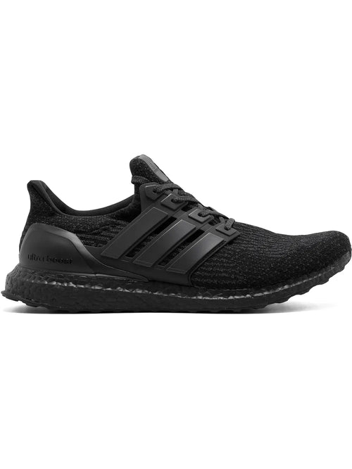 adidas Ultraboost Triple Black 3.0 Sneakers — Black — Size US M 5 - US W 6.5 — Front View