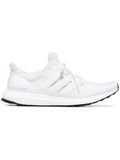 adidas Ultraboost Triple White Sneakers — Same as shown — Size US M 5 - US W 6.5 — Front View
