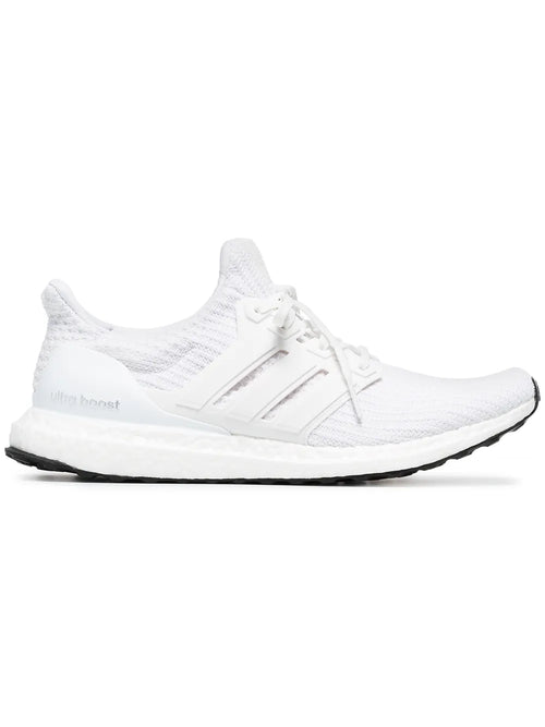 adidas Ultraboost Triple White Sneakers — Same as shown — Size US M 5 - US W 6.5 — Front View