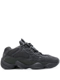 adidas Yeezy 500 Utility Black Sneakers — Black — Size US M 8 - US W 9.5 — Front View