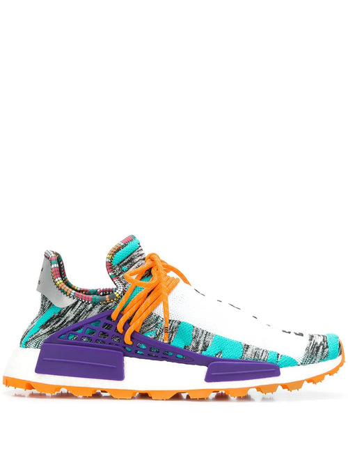adidas X Pharrell Williams Solar Hu Nmd Solar Pack - M1L3L3 Sneakers — Same as shown — Size US M 10 - US W 11.5 — Front View