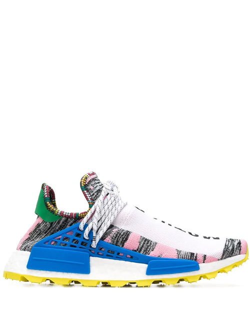 adidas X Pharrell Williams Solar Hu Nmd Solar Pack Moth3R Sneakers — Same as shown — Size US M 10 - US W 11.5 — Front View