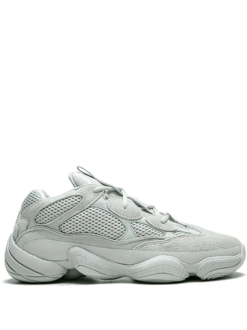 adidas Yeezy 500 Salt Sneakers — Light Grey — Size US M 8 - US W 9.5 — Front View