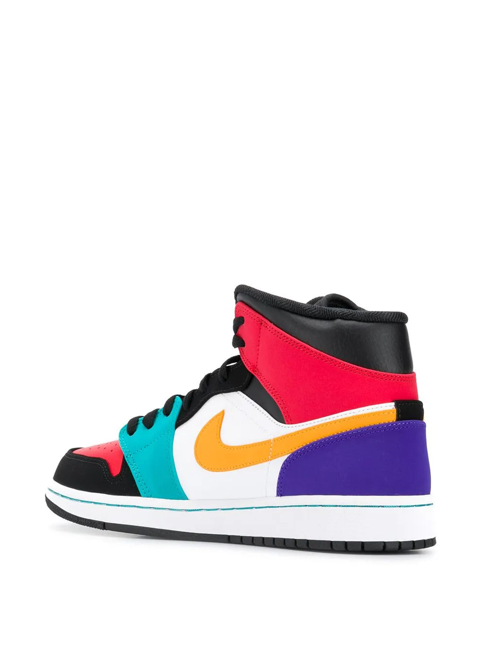Air Jordan 1 Mid Multicolor — Multicolour — Size US M 11.5 - US W 13 — Back View