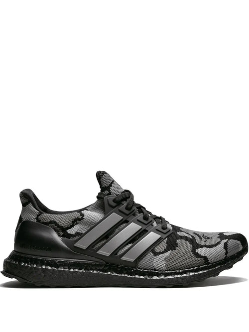 adidas X Bape Ultraboost 1St Camo Black Sneakers — Same as shown — Size US M 8 - US W 9.5 — Front View