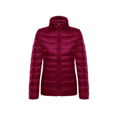 Duck Down Women Long Sleeve Coat