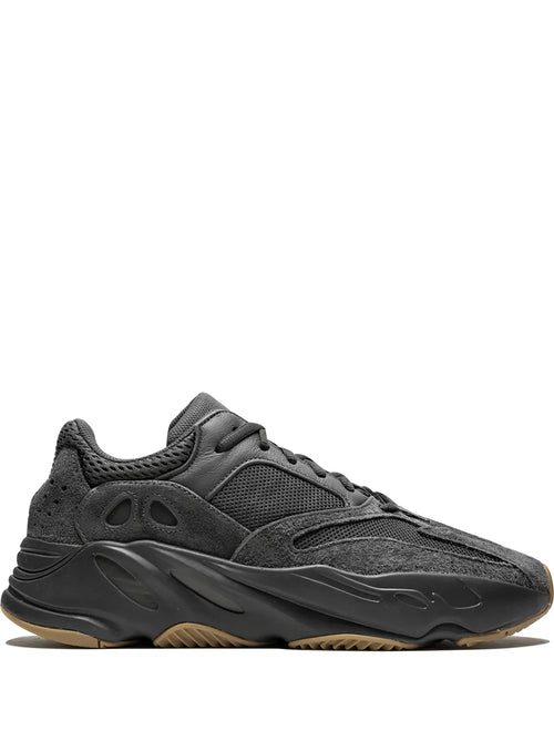 adidas Yeezy Boost 700 Utility Black Sneakers — Utility Black — Size US M 8.5 - US W 10 — Front View