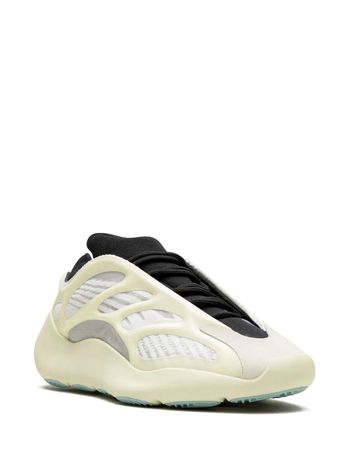 adidas Yeezy 700 V3 Azael Sneakers — Black/Cream White — Size US M 9 - US W 10.5 — Side View