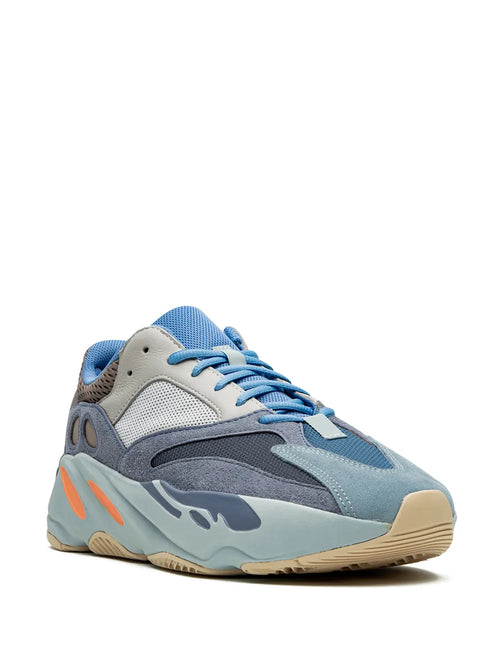 adidas Yeezy Boost 700 Carbon Blue Sneakers — Blue/Light Grey — Size US M 8.5 - US W 10 — Side View