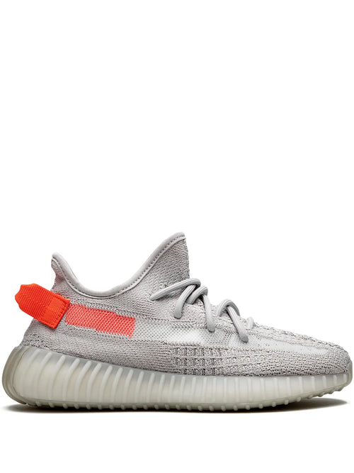 adidas Yeezy Boost 350 V2 Tail Light Sneakers — Light Grey — Size US M 5.5 - US W 7 — Front View