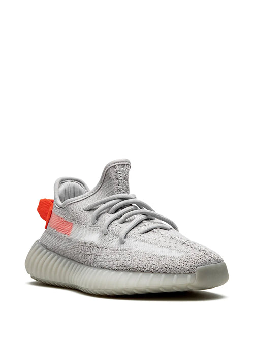 adidas Yeezy Boost 350 V2 Tail Light Sneakers — Light Grey — Size US M 5.5 - US W 7 — Side View