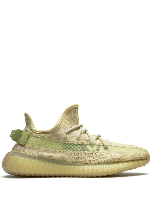 adidas Yeezy Boost 350 V2 Flax Sneakers — Flax — Size US M 5.5 - US W 7 — Front View