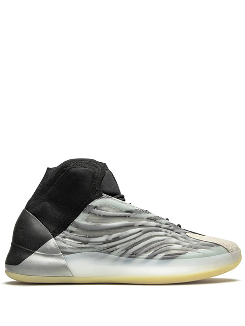 adidas Yeezy Qntm Bsktbl Yeezy Basketball Sneakers — Black — Size US M 3.5 - US W 5 — Front View