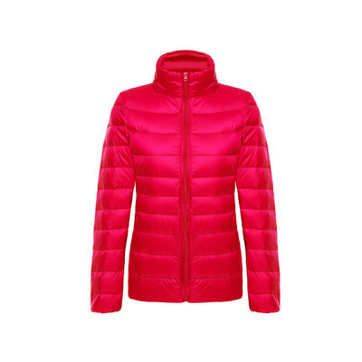 Duck Down Women Long Sleeve Coat