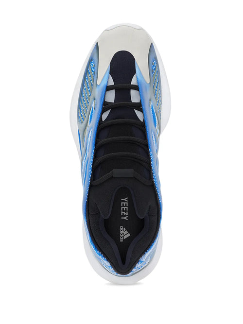 adidas Yeezy 700 V3 Arzareth Sneakers — Blue — Size US M 9 - US W 10.5 — Side View