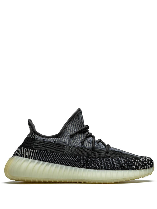 adidas Yeezy Boost 350 V2 Asriel/Carbon Sneakers — Grey — Size US M 9 - US W 10.5 — Front View
