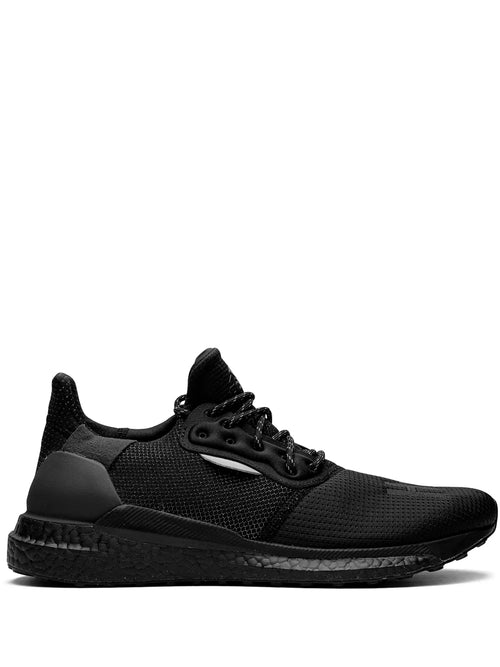adidas X Pharrell Williams Solar Hu Glide Black Sneakers — Same as shown — Size US M 10 - US W 11.5 — Front View