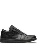 Air Jordan 1 Low Triple Black Sneakers — Same as shown — Size US M 10.5 - US W 12 — Front View