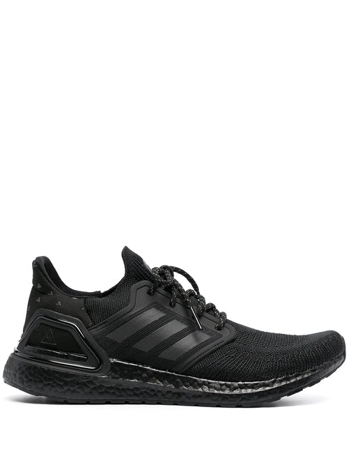 adidas X Pharrell Williams Ultraboost 20 Low-Top Sneakers — Black — Size US M 10 - US W 11.5 — Front View
