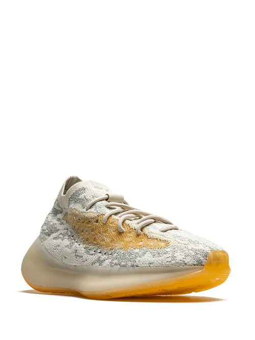 adidas Yeezy Boost 380 Yecoraite Sneakers — Yellow — Size US M 8.5 - US W 10 — Side View