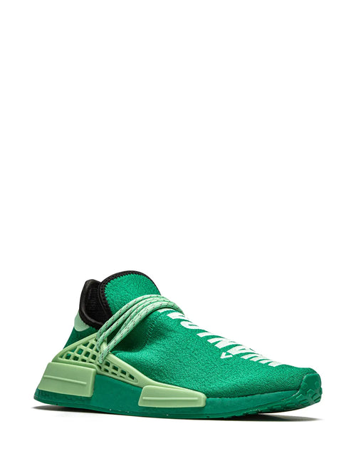 adidas X Pharrell Williams Hu Nmd Complexland Sneakers — Green — Size US M 7 - US W 8.5 — Side View