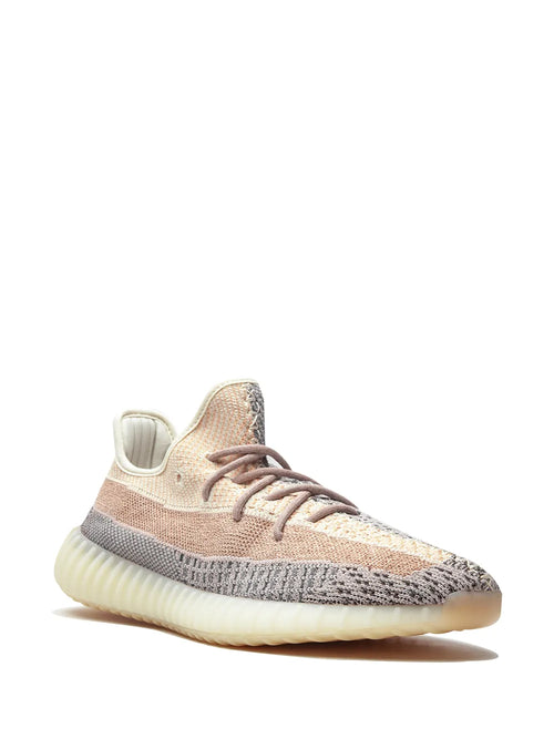 adidas Yeezy Boost 350 V2 Ash Pearl Sneakers — Ash Pearl Cream — Size US M 9 - US W 10.5 — Side View