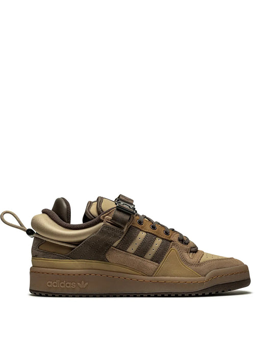 adidas X Bad Bunny Forum Buckle Low The First Cafe Sneakers — Same as shown — Size US M 8 - US W 9.5 — Front View