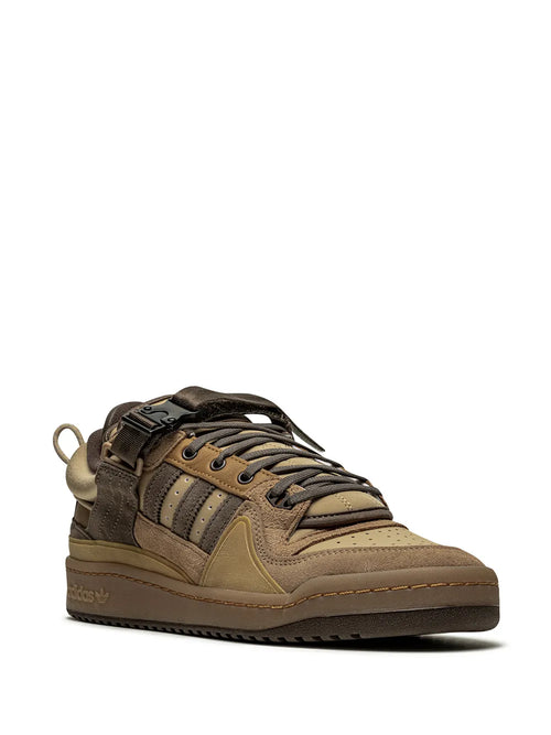 adidas X Bad Bunny Forum Buckle Low The First Cafe Sneakers — Same as shown — Size US M 8 - US W 9.5 — Side View