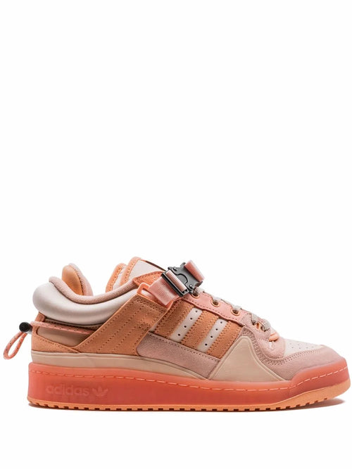 adidas X Bad Bunny Forum Buckle Low Easter Egg Sneakers — Same as shown — Size US M 8 - US W 9.5 — Front View