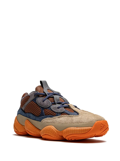 adidas Yeezy 500 Enflame Sneakers — Brown/Orange — Size US M 6 - US W 7.5 — Side View