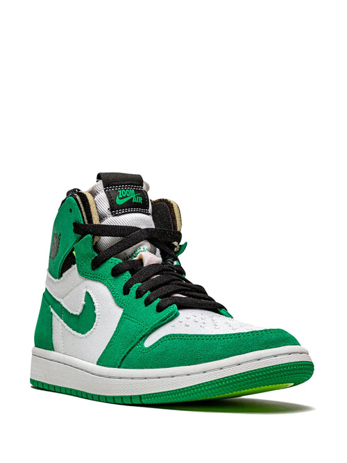 Air Jordan 1 High Zoom Cmft Stadium Green Sneakers — Same as shown — Size US M 8.5 - US W 10 — Side View