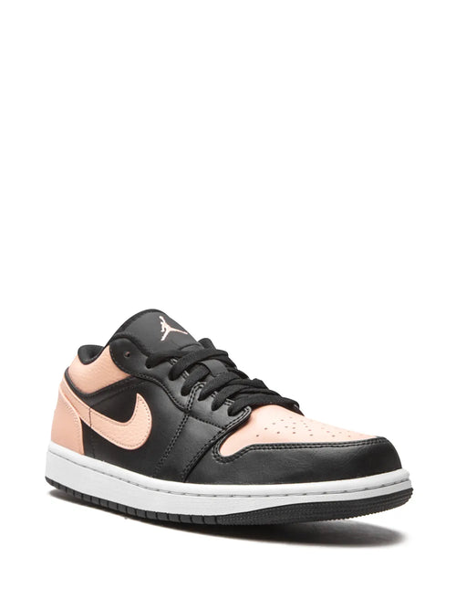 Air Jordan 1 Low Crimson Tint Sneakers — Crimson Tint/Black — Size US M 9.5 - US W 11 — Side View