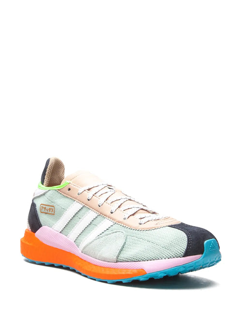 adidas X Pharrel Williams X Nigo Tokyo Solar Hu Sneakers — Same as shown — Size US M 6 - US W 7.5 — Side View