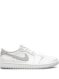 Air Jordan 1 Low Og Neutral Grey Sneakers — Same as shown — Size US M 10.5 - US W 12 — Front View