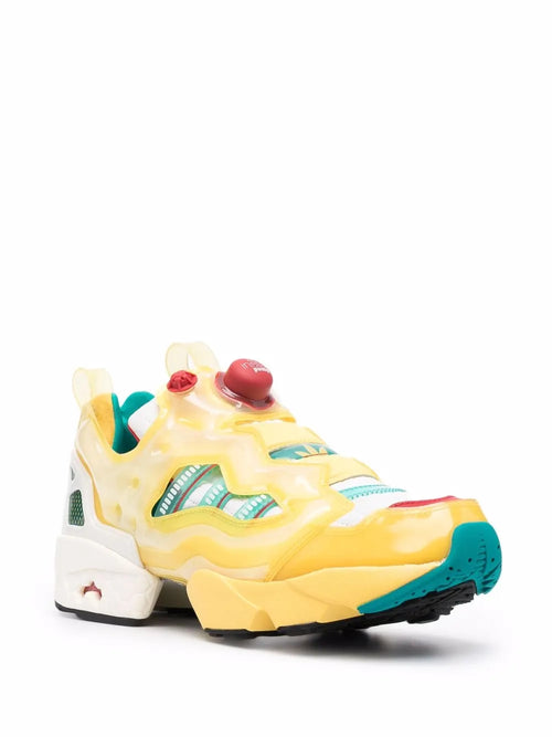 adidas X Reebok Zx Fury Sneakers — Yellow — Size US M 9 - US W 10.5 — Side View
