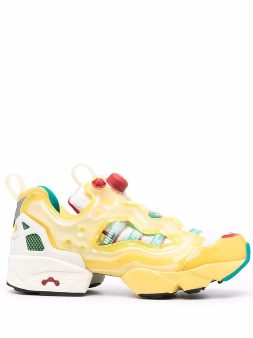 adidas X Reebok Zx Fury Sneakers — Yellow — Size US M 9 - US W 10.5 — Front View
