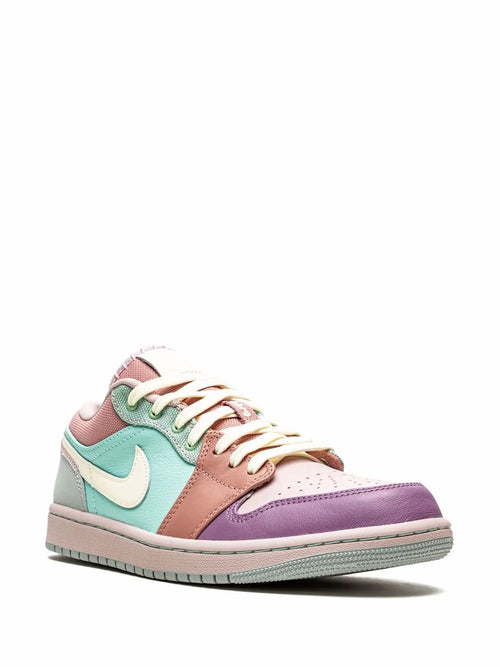 Air Jordan 1 Low Se Easter Pastel Sneakers — Multicolour — Size US M 9.5 - US W 11 — Side View