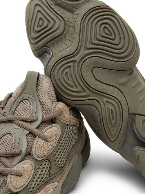 adidas Yeezy 500 Clay Brown Sneakers — Clay Brown — Size US M 6 - US W 7.5 — Side View