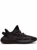 adidas Yeezy Boost 350 V2 Mx Rock Sneakers — Black — Size US M 5.5 - US W 7 — Front View