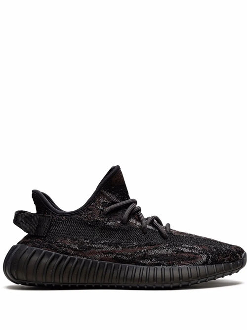 adidas Yeezy Boost 350 V2 Mx Rock Sneakers — Black — Size US M 5.5 - US W 7 — Front View