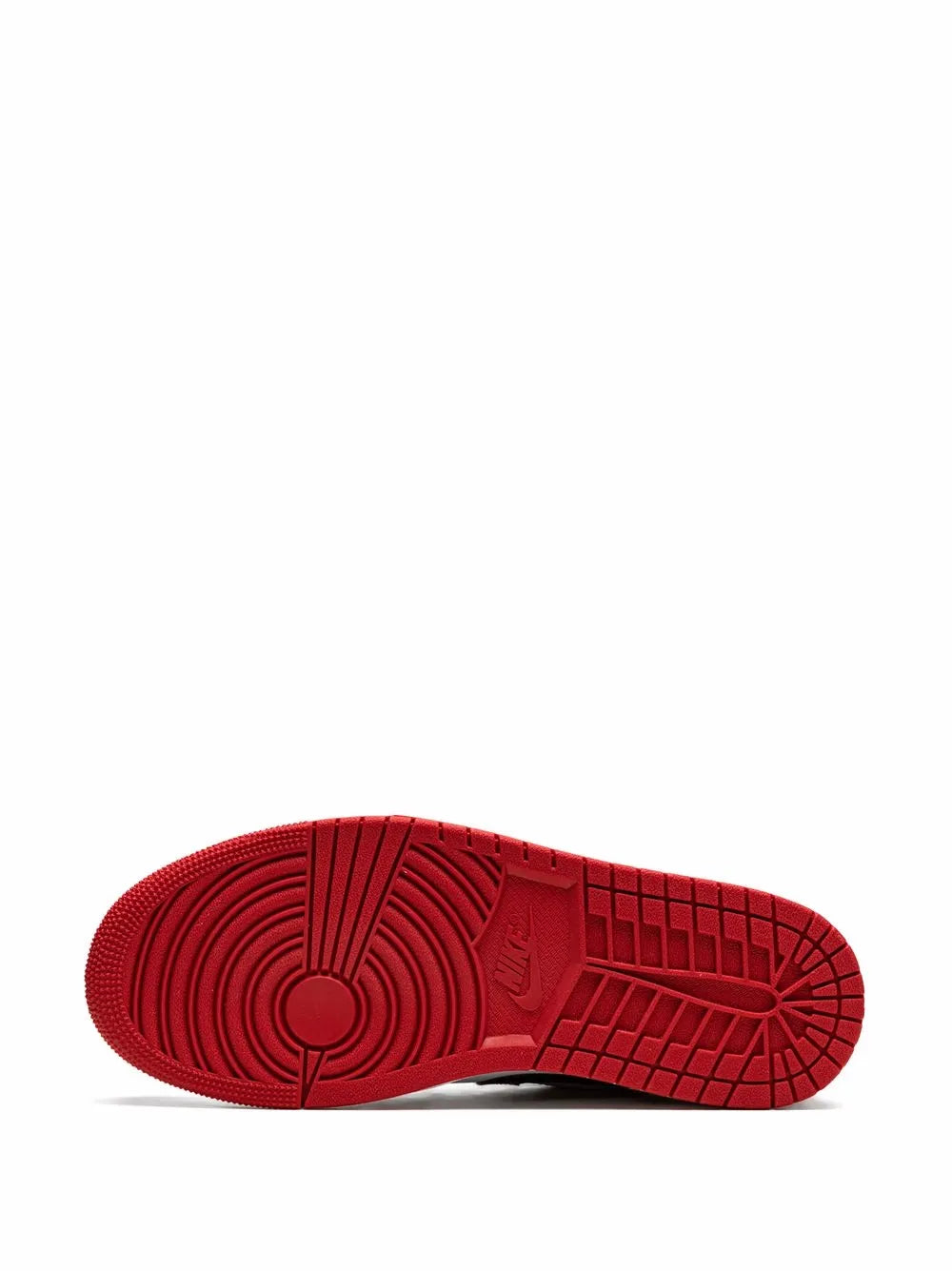 Air Jordan 1 Low Bred Toe Sneakers — Same as shown — Size US M 11.5 - US W 13 — Top View