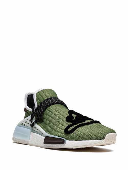 adidas X Bbc Ice Cream X Pharrell Hu Nmd Running Dog Sneakers — Green — Size US M 8 - US W 9.5 — Side View