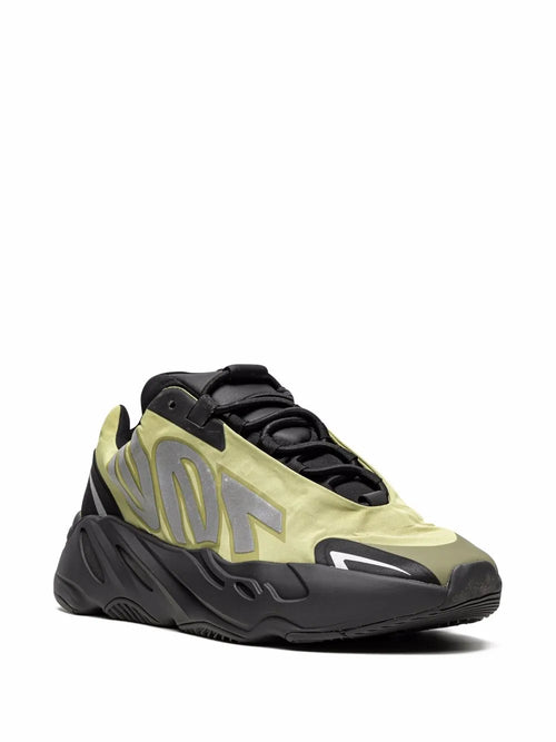 adidas Yeezy 700 Mnvn Resin Sneakers — Resin Brown/Yellow — Size US M 9 - US W 10.5 — Side View
