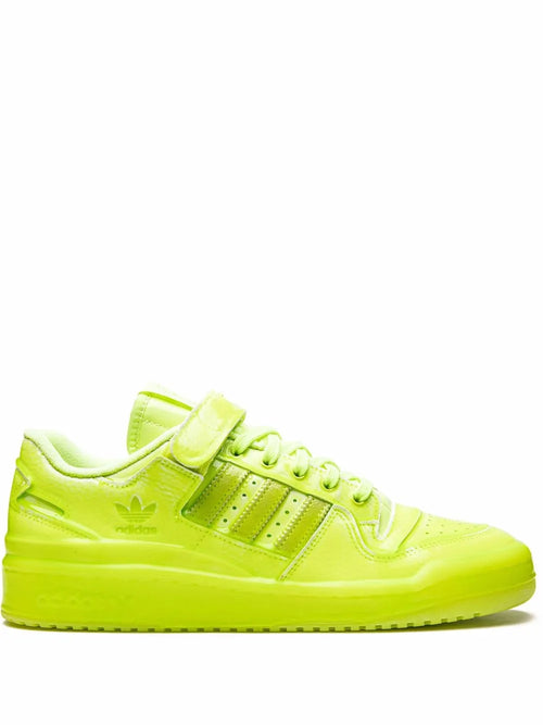 adidas X Jeremy Scott Forum Low Dipped Yellow Sneakers — Same as shown — Size US M 5 - US W 6.5 — Front View